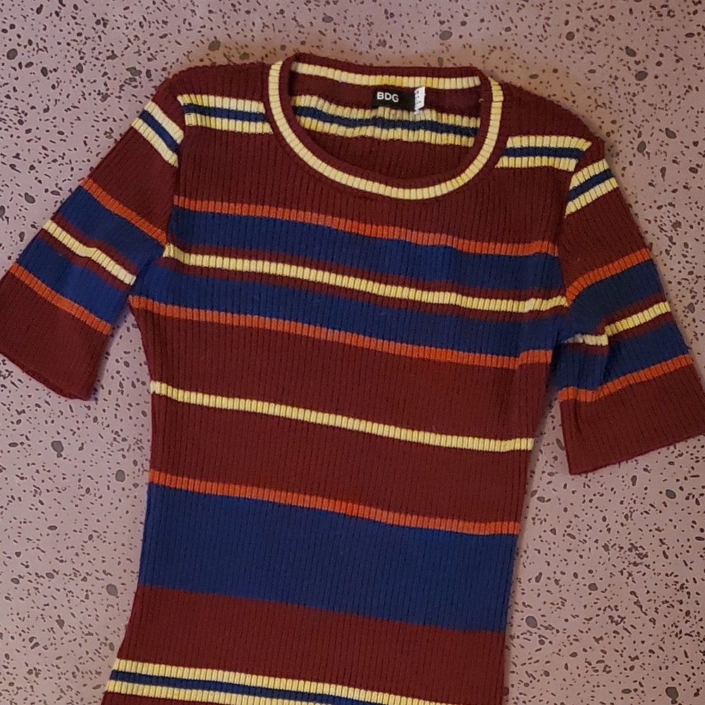 BDG Striped Knit Dress